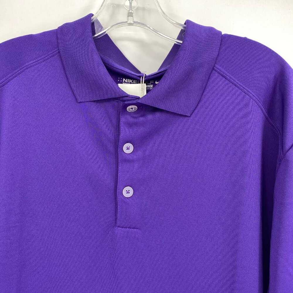Nike Purple Basic Solid Short Sleeve T-Shirt | Si… - image 5